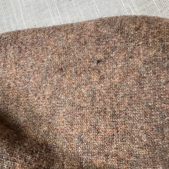 Vintage Pendleton 100% Lambswool Brown Sweater Size X-Large - See Description! - Picture 2 of 8